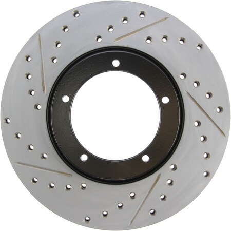 Centric Parts Sport Drilled/Slotted Brake Rotor, 127.37001R 127.37001R